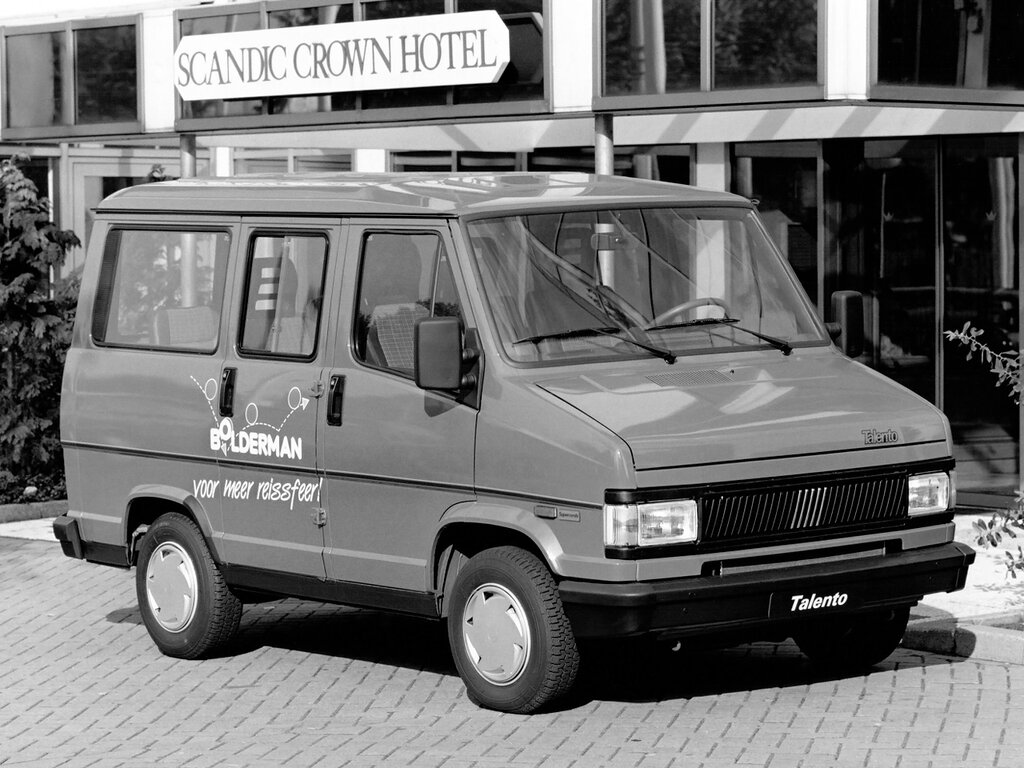 Fiat Talento 1 поколение, рестайлинг, минивэн (12.1990 - 12.1994)